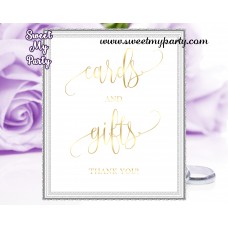 Wedding Cards and gifts sign,Wedding Gold Cards and Gifts sign,(025w) Wedding Cards and gifts sign,Wedding Gold Cards and Gifts sign,(025w)